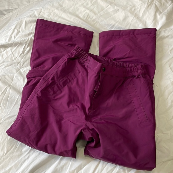 Lands’End NEW snow pants, size 12. Waterproof, reinforced knees, Bundle & ski! - Picture 1 of 6
